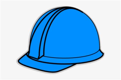 Cartoon Blue Hard Hat Transparent PNG - 600x462 - Free Download on NicePNG