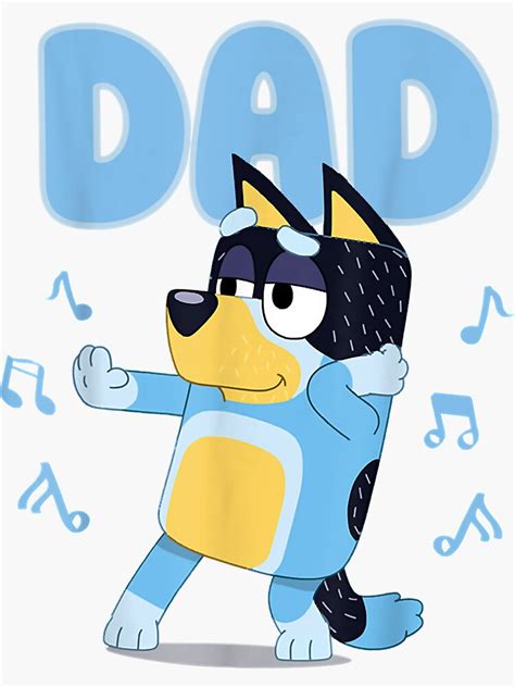 "Fathers Blueys Dad Mum meme" Sticker for Sale by AidanLarson | Redbubble