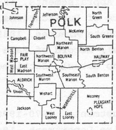 Polk County Township Map