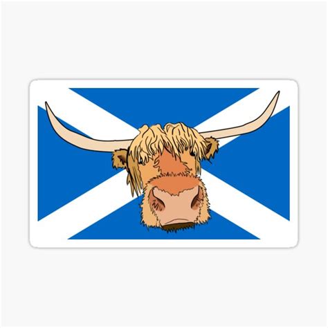 "scottish flag" Sticker by inthenarrative | Redbubble