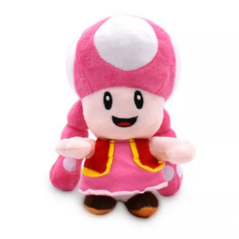 ANIME SUPER MARIO Bros Toad Toadette Plush Toys Animal Stuffed Doll ...