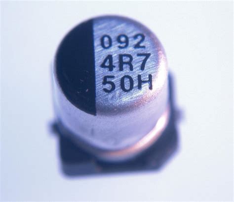 SMT Aluminum Capacitor - 4.7uF @ 50v | NightFire Electronics LLC