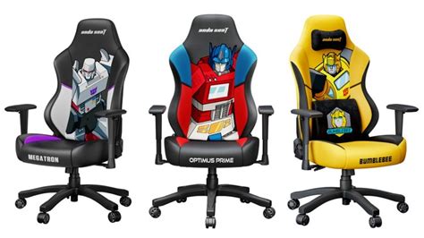 Officially Licensed Transformers Edition Premium Gaming Chairs By Anda Seat - Transformers News ...