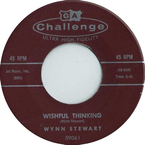 Wynn Stewart – Wishful Thinking Lyrics | Genius Lyrics