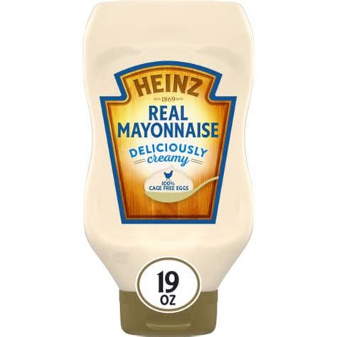 Heinz Deliciously Creamy Real Mayonnaise, 19 fl oz - Kroger