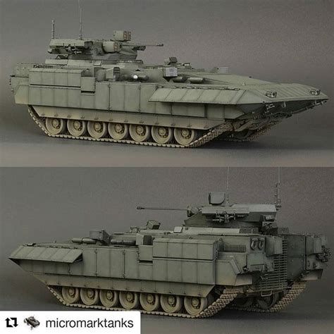 T-15 Armata via @micromarktanks What an impressive model this is via ...