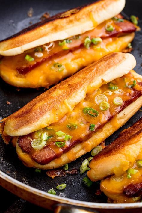 Grilled Cheese Dogs 'Bout To Blow Your Mind | Recipe | Best grilled cheese, Grilled cheese hot ...