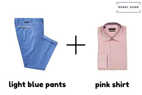 5 Light Blue Pants And Shirt Combinations: Color Guide • Ready Sleek