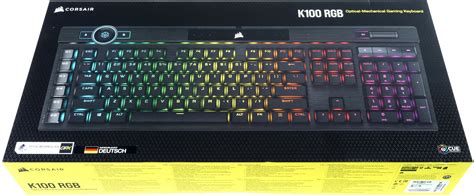 Corsair K100 RGB Keyboard Review - noble flagship with new OPX keys in long-term test | igor´sLAB