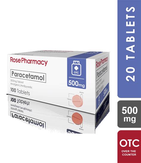 PARACETAMOL 500MG – ROSE PHARMACY GENERICS | Rose Pharmacy