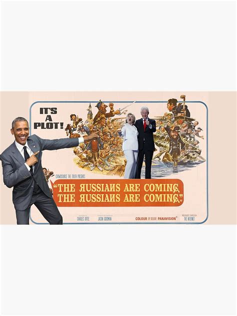 "The Russians Are Coming! The Russians Are Coming!" Sticker for Sale by csthetruth | Redbubble