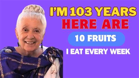 Top 10 Fruits the Longest-Living Folks on Earth Eat Regularly for Healthy Aging - YouTube