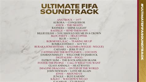 FIFA 23 Ultimate FIFA Soundtrack: Full List of Songs, How to Stream