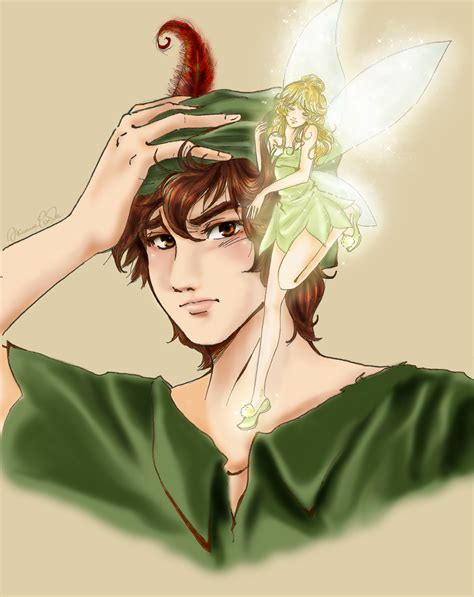 Peter Pan and Tinkerbell (anime version) by AcchanChangmin.deviantart ...