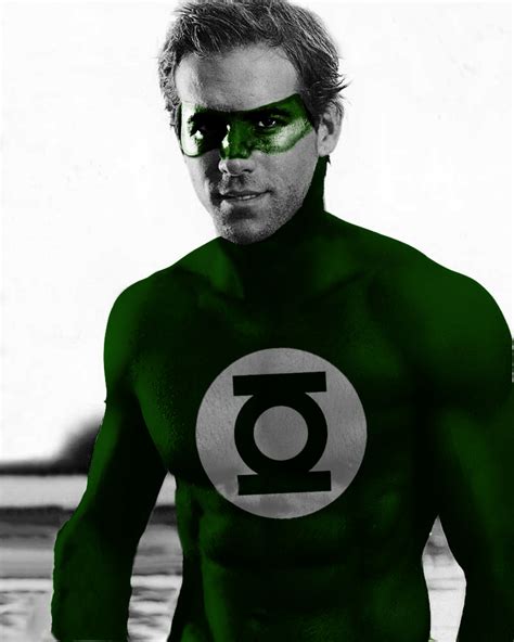 Ryan Reynolds as the Green Lantern - Ryan Reynolds as Green Lantern Fan ...