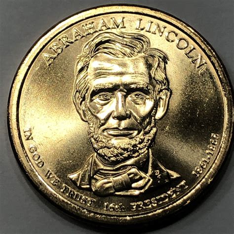 2010-D - Abraham Lincoln Presidential Golden Dollar Coin | eBay