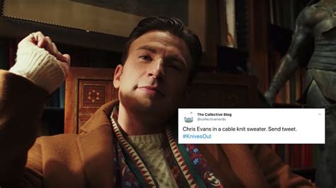 19 Tweets About Chris Evans' Sweaters In 'Knives Out' From Fans Who Get It