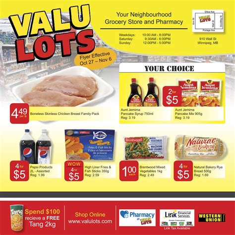 MAG Graphic Designs: Store Flyer — Valu Lots