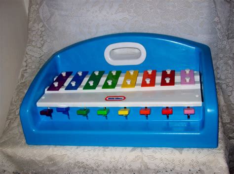 Vintage Little Tikes Piano Xylophone Musical Toy Only 12 USD