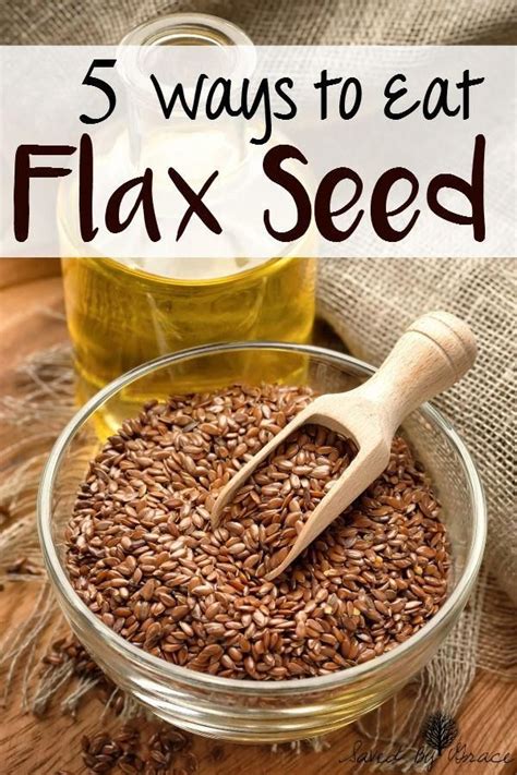 5 Ways to Sneak Flax Seed into Your Diet- Flax seed is a super food ...