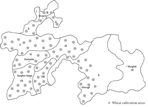 Agro-climatic zones of Tajikistan. | Download Scientific Diagram