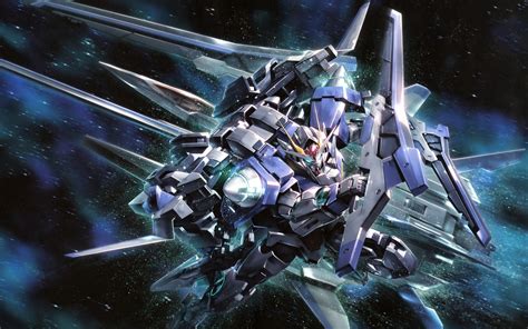 Mobile Suit Gundam 00, Anime, Space, Gundam, Mech, Robot Wallpapers HD / Desktop and Mobile ...