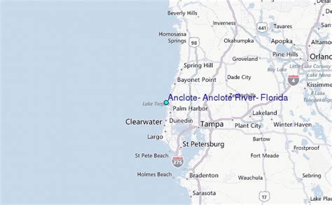 Anclote, Anclote River, Florida Tide Station Location Guide