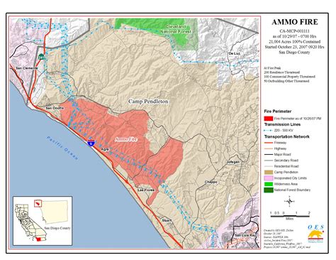 Southern California Fire Map - Printable Maps