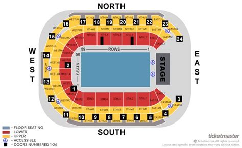 The Belfast International Tattoo Seating Plan - Odyssey Arena