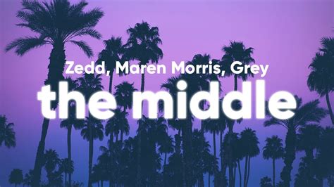 Zedd, Maren Morris, Grey - The Middle (Lyrics) Chords - Chordify