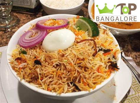 Best Biryani Places in Bangalore