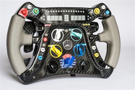 F1 steering wheel replica - Mercedes-Benz Petronas AMG 2013 ...