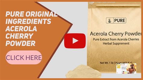 5 Surprising benefits of Acerola Powder