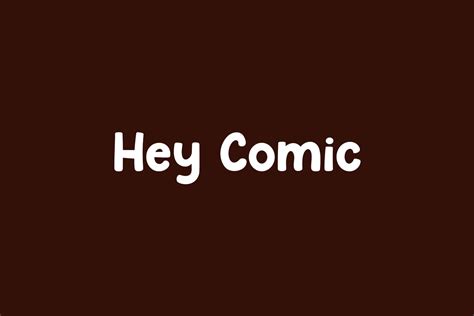 hey-comic-free-font-01 | Fonts Shmonts