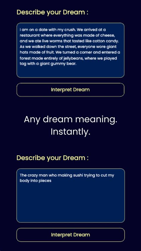 Dream Interpretation AI App for iPhone - Download