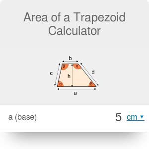 Trapezoid Area Calculator