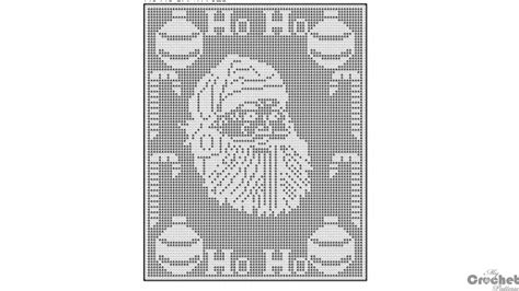 Christmas filet crochet patterns - MyCrochetPattern