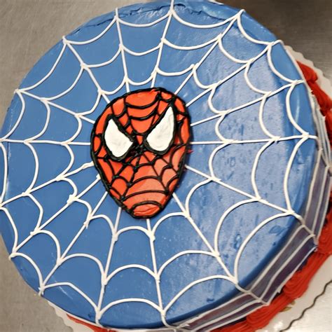 Introducir 39+ imagen spiderman ice cream cake - Abzlocal.mx