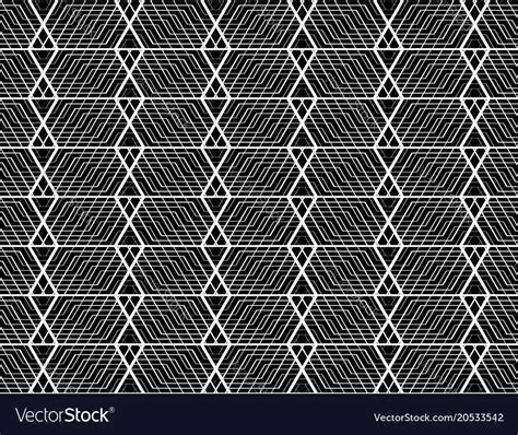 Design seamless monochrome grid pattern Royalty Free Vector