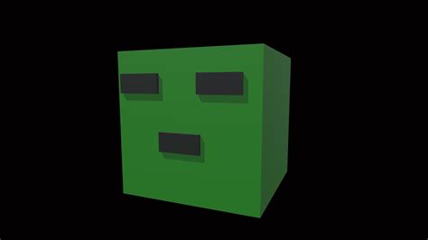 Minecraft Zombie Head. - Download Free 3D model by Dr. Heinz ...