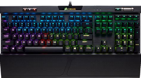 Customer Reviews: CORSAIR K70 RGB MK. 2 RAPIDFIRE Full-size Wired Mechanical Cherry MX Speed ...