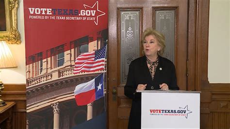 Texas Secretary of State ‘100% confident’ in election security