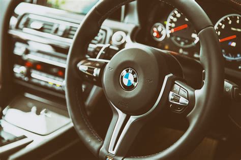 BMW M6 Interior Royalty-Free Stock Photo