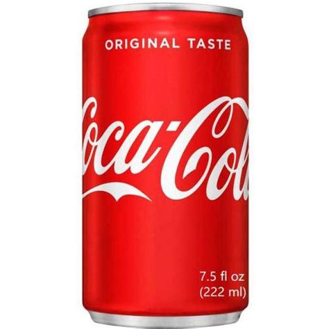 Buy Online Coca Cola Original Taste Coke Mini Cans Soft Drink - 7.5 Fl Oz (222 Ml) [FS] - Zifiti ...