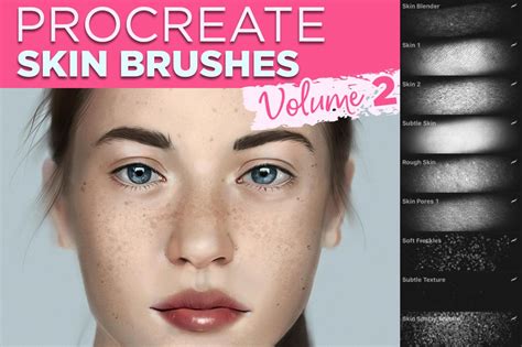 SKIN brushes for PROCREATE [Free and Premium] – BrushWarriors