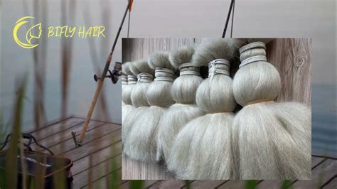 All kinds of yak hair for yak hair Fly Tying - YouTube