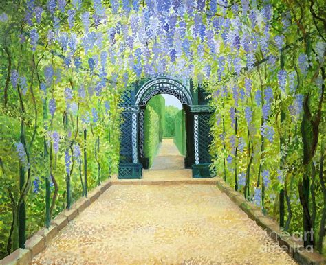 Schoenbrunn in Vienna The Palace Gardens Painting by Kiril Stanchev ...