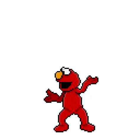 Pixilart - Elmo Pixel Art by Kidkinobi