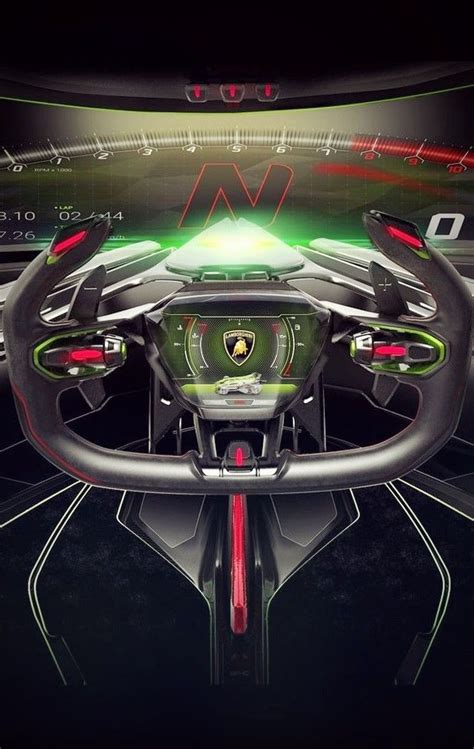 Lamborghini Vision Gran Turismo Inside - Design Corral