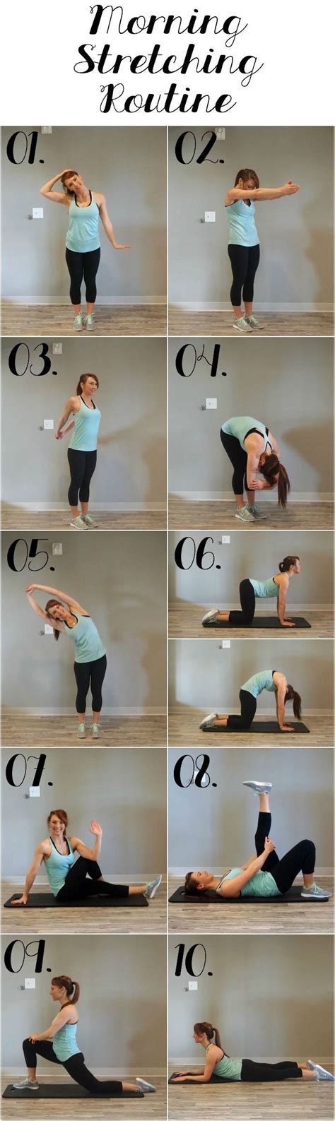 Energizing Morning Stretching Routine | Morning stretches routine ...